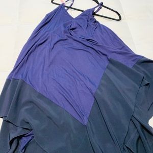 Blue Asymmetrical dress